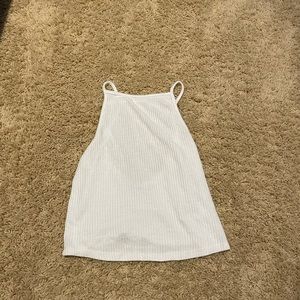 White halter tank top purchased from American eagle